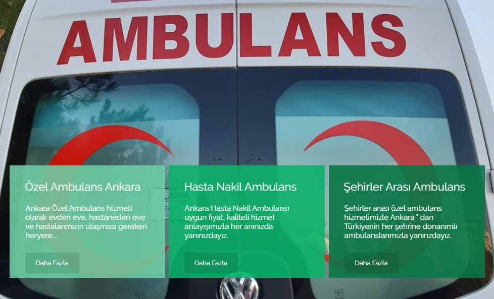 Ambulans Nedir? Çeşitleri Nelerdir?