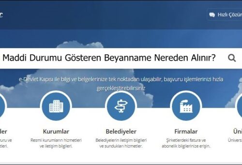 Maddi Durumu Gösteren Beyanname Nereden Alınır?