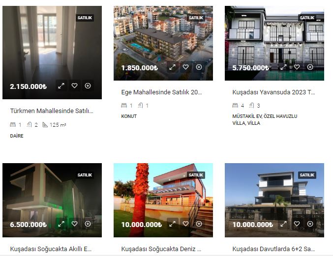 Kuşadası Emlak Fiyatları