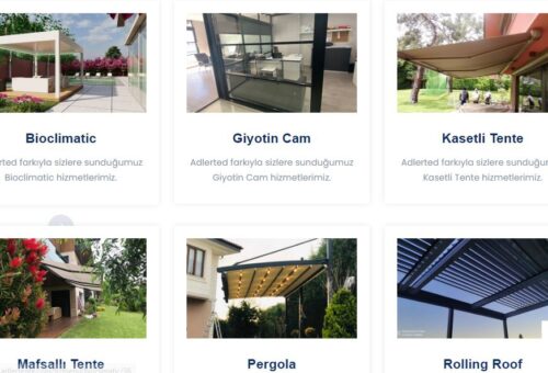 Tente ve Pergola Nedir?