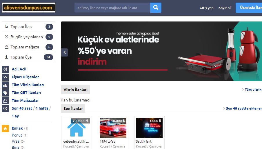 Ücretsiz ilan vermek mümkün mü?