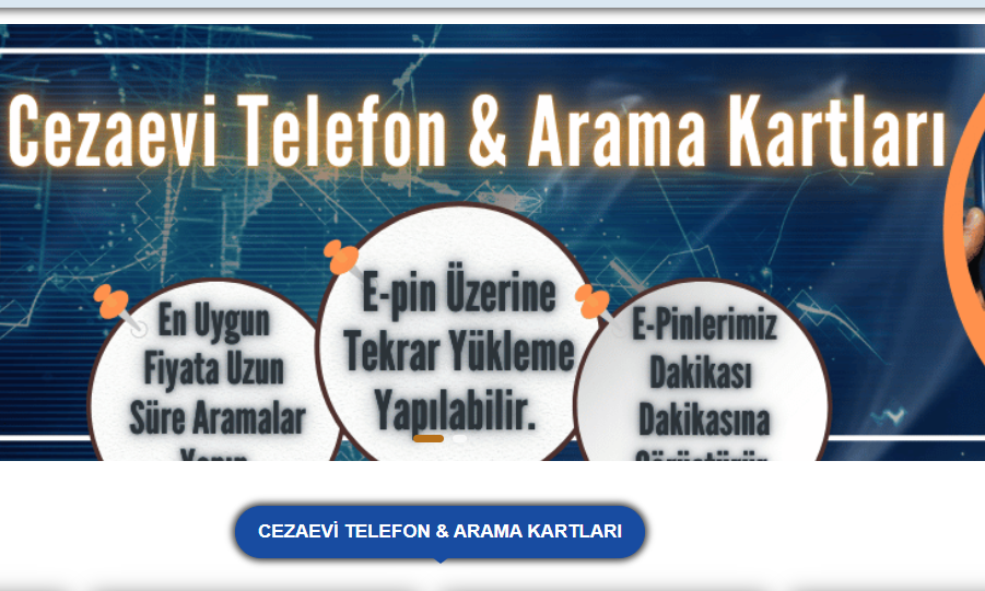 Cezaevi Pin Kodlarının Satın Alınması ve Kullanımı