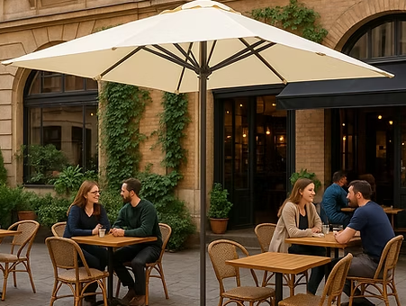 Cafe Şemsiye: Açık Alanlar İçin Konforlu ve Estetik Gölgelik Çözümü