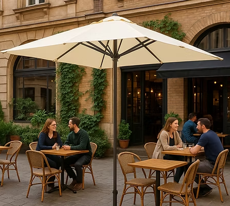 Cafe Şemsiye: Açık Alanlar İçin Konforlu ve Estetik Gölgelik Çözümü