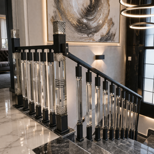 Pleksi Korkuluk Modern Tasarımın Şeffaf ve Güvenli Çözümü