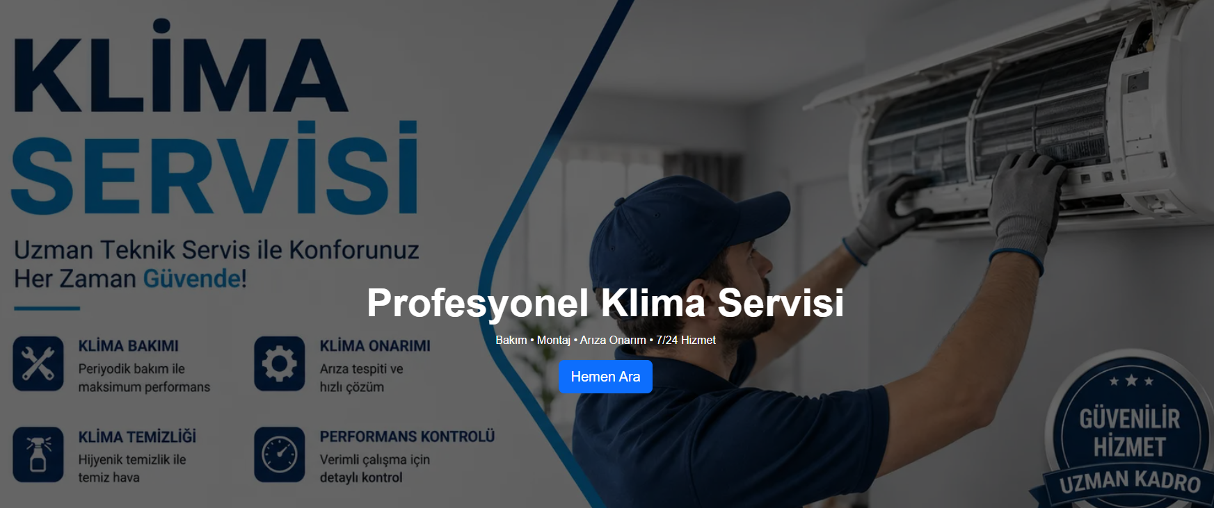 Klima Servisi ve Klima Bakımı Neden Düzenli Yapılmalıdır?